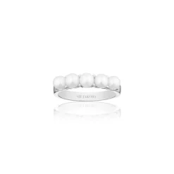 Sif Jakobs - Padua ring med perler i sølv - R22235-p