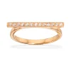 Sølv forgyldt bridge ring fra Scrouples - 719982