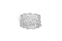 Sølv ring med blomster fra Blossom-21621115