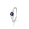 Sølv ring med safir fra Mads Z-2144011