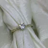 Solitairering med 0,64 ct brillant