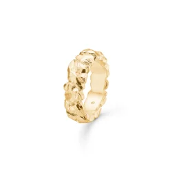 Studio Z - Big element ring i 18 karat forgyldt sølv - 8240801