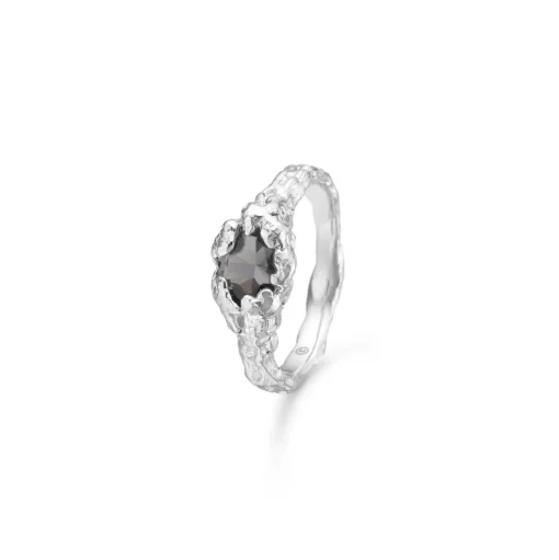 Studio Z - Dark magma sølv ring - 8147823