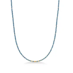 Studio Z - Evergreen halskæde med London Blue Topas - 8226851