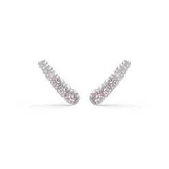 Studio Z - Fountain earcrawler med lilla zirkonia - 8117810