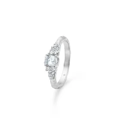 Studio Z - Fragments sølv ring med zikonia sten - 7147864