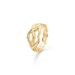 Studio Z - Origin 18 karat forgyldt sølv ring - 8240803