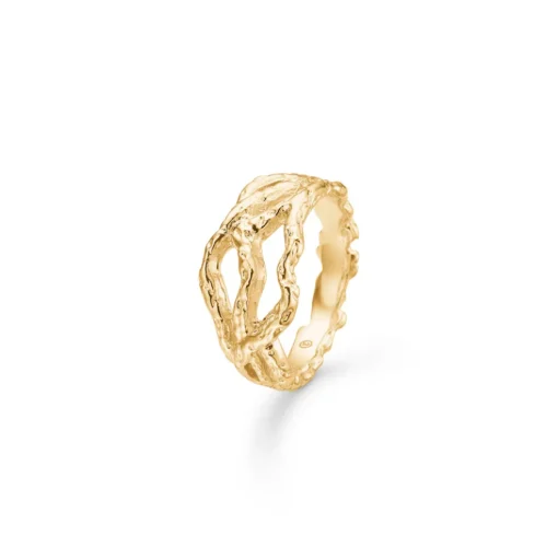 Studio Z - Origin 18 karat forgyldt sølv ring - 8240803