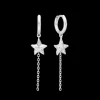 Studio Z - Starfish Luster sølv ørering  - 7110903