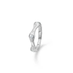 Studio Z - Tangled ring i råt sølv - 7147814