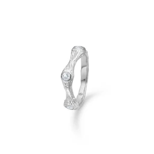Studio Z - Tangled ring i råt sølv - 7147814