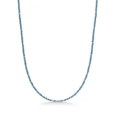 Studio Z- Evergreen halskæde med London Blue Topas - 8126851