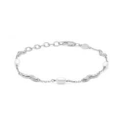 Sudio Z - Tangled sølv armbånd med perler - 7153825