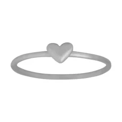 Sweet Love sølv ring med hjerte