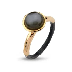 Victoria Rose Grå Månesten ring-50110272c