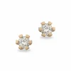 Vida - Guld øreringe med diamanter 0,15ct - 1813,15