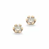 Vida - Guld øreringe med diamanter 0,10ct - 1813,10