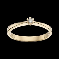 Vida - Guld ring med diamant 0,03ct - 7813,03