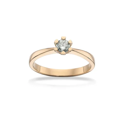Vida - Guld ring med diamant 0,25ct - 7813,25