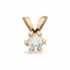 Vida - Guld vedhæng med diamant 0,15ct - 2813,15