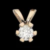 Vida - Guld vedhæng med diamant 0,20ct. - 2813,20