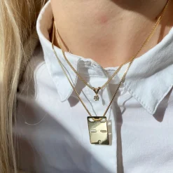 Vida - Guld vedhæng med diamant 0,05ct - 2813,05