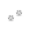 Vida - Hvidguld øreringe med diamanter 0,10ct - 1814,10