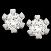 Vida - Hvidguld øreringe med diamanter 0,15ct - 1814,15