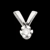 Vida - Hvidguld vedhæng med diamant 0,03ct - 2814,03