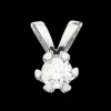 Vida - Hvidguld vedhæng med diamant 0,15ct - 2814,15