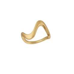 Wave ring stor fra Bybiehl - 5-3704-gp